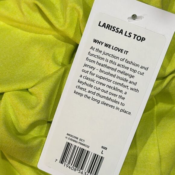 MARIKA LONG SLEEVE LARISSA TOP - Picture 10 of 11